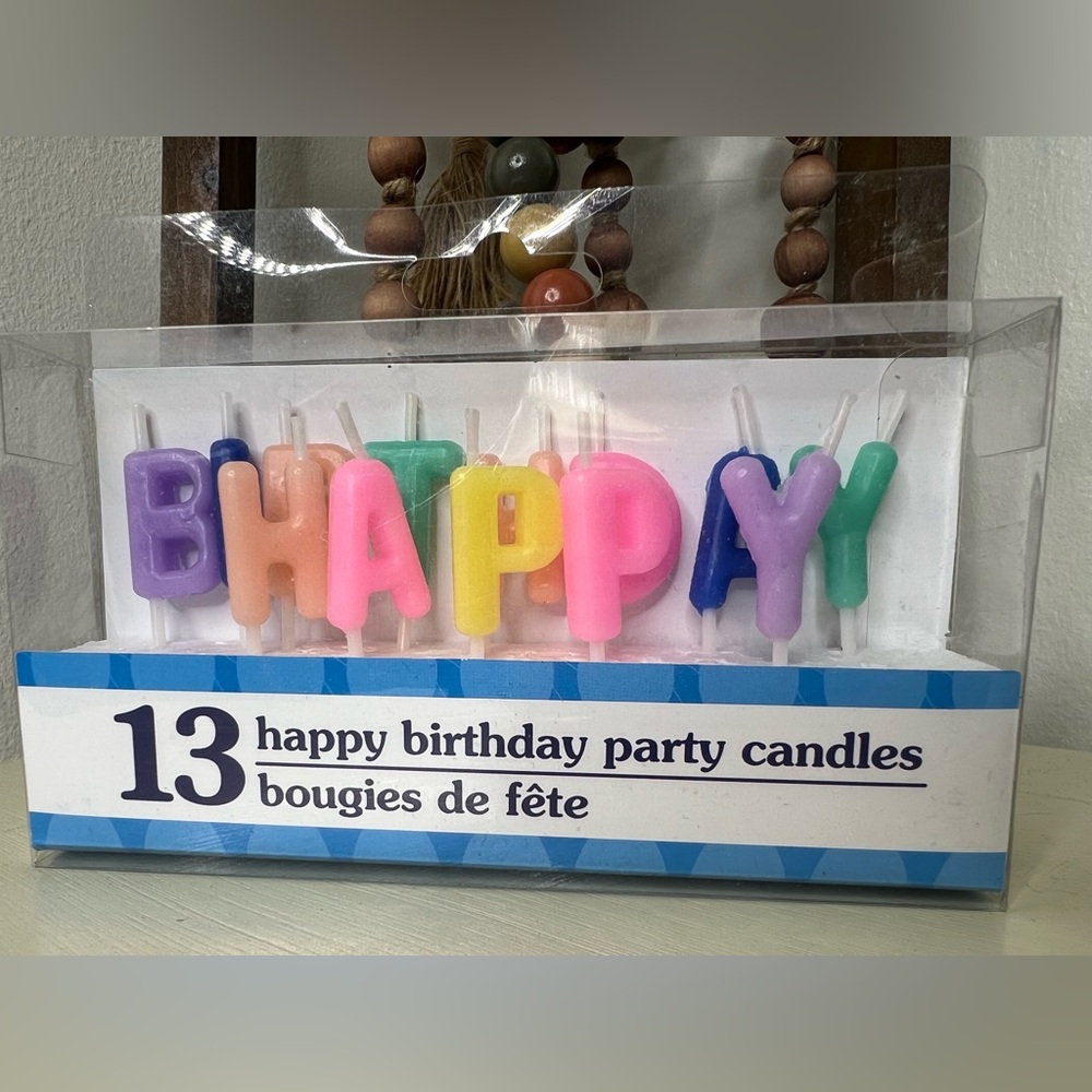 Brand New- HAPPY BIRTHDAY Candles